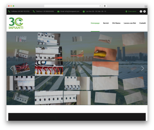 Theme WordPress Solatec - 3cimpianti.com