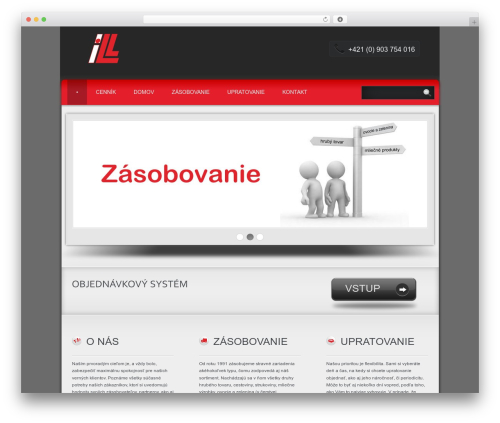 Theme WordPress neptune - ill.sk