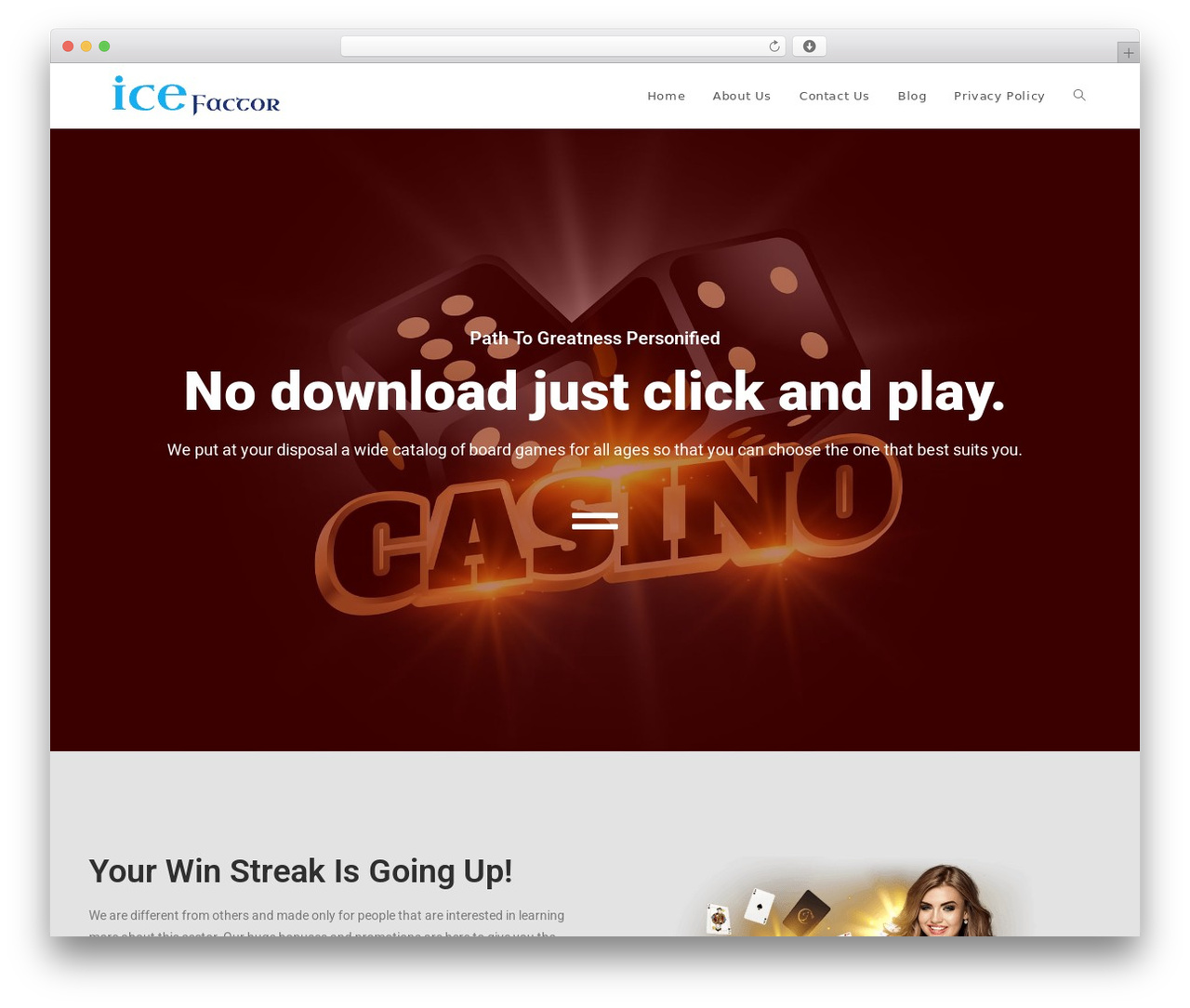 Theme WordPress OceanWP - icefactor.net