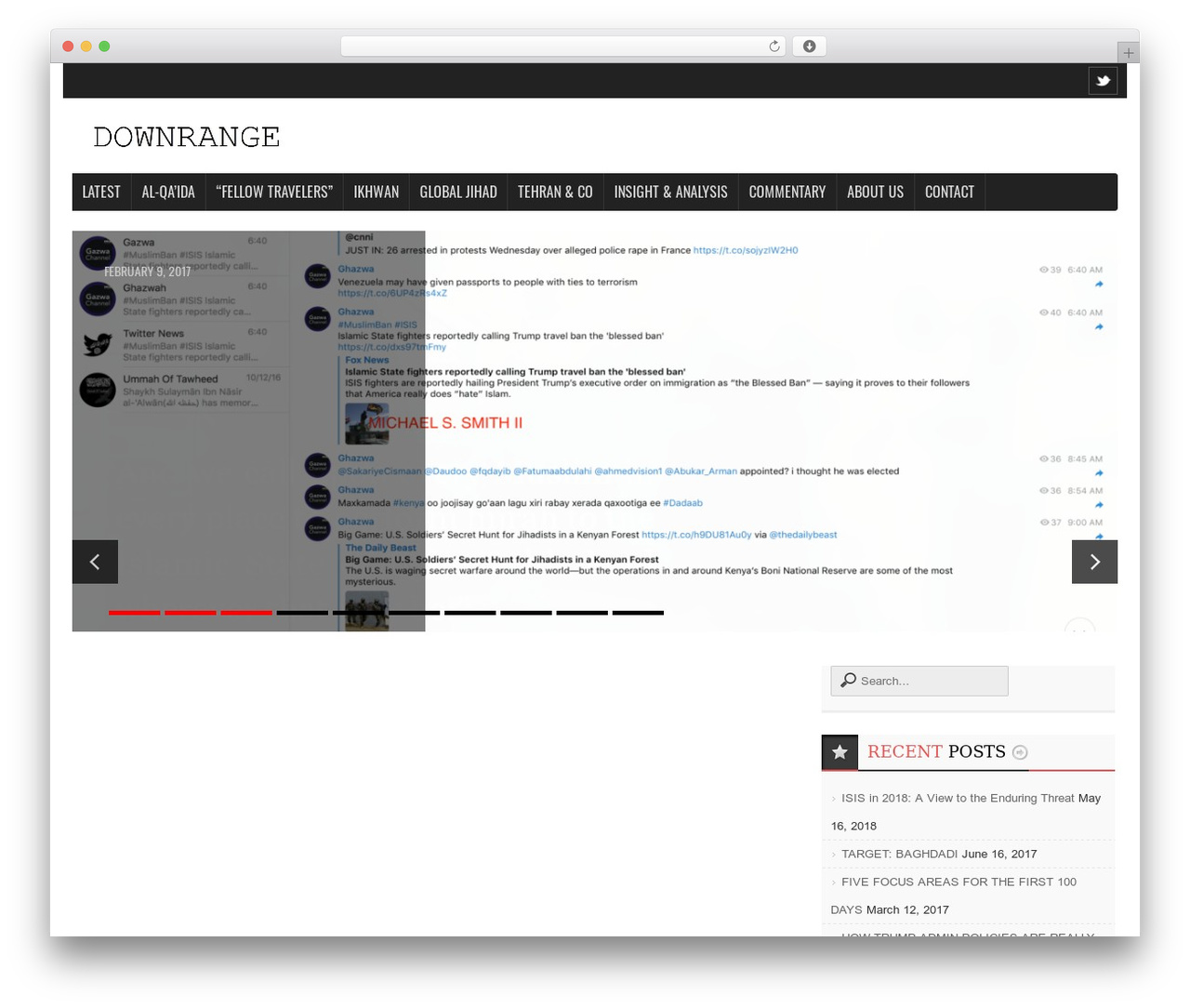 Theme WordPress Warwick - insidethejihad.com