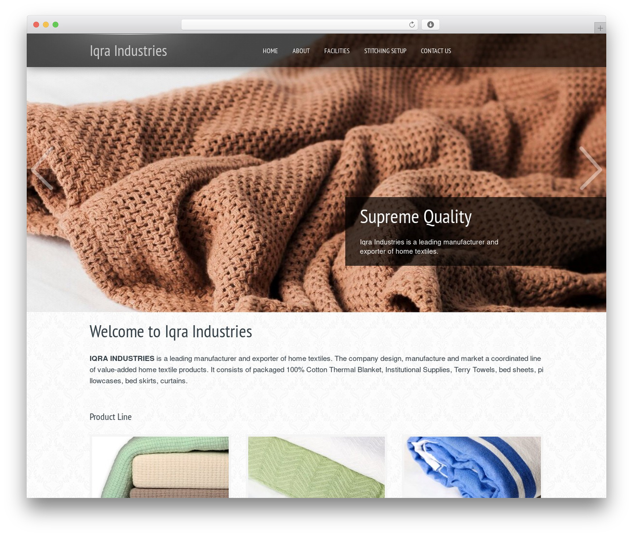 WordPress theme MultiPress - iqraindustries.com