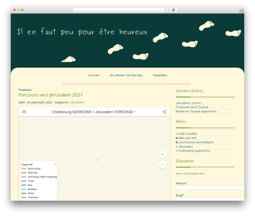 WordPress website theme Preference Lite - investi.fr