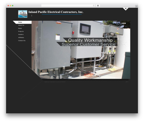 Architec theme WordPress - inlandpacific.net