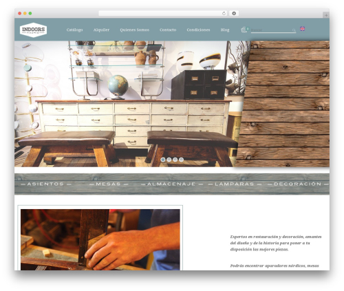 Betheme WordPress theme - indoorsmadrid.com