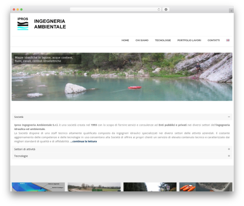 Elos Wordpress Theme best WordPress theme - ipros.it/web/it/home-page