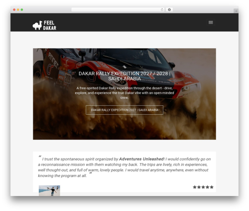 Flax WP Theme WordPress theme - feeldakar.com
