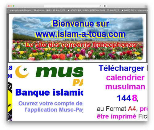 Simple Hijri Calendar (simple-hijri-calendar) free WordPress plugin - islam-a-tous.com