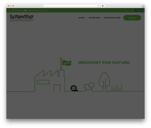 Greenly WordPress theme - sotextho.com