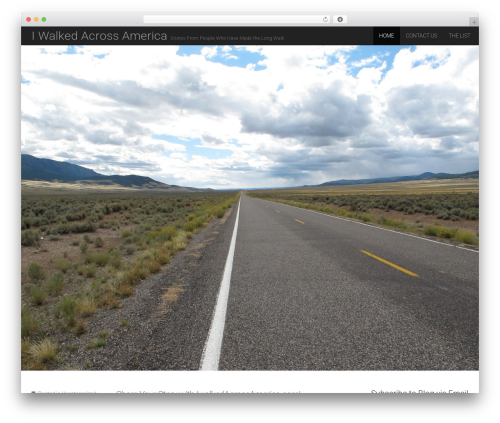 National Basic WordPress theme - iwalkedacrossamerica.com National Basic WordPress theme - iwalkedacrossamerica.com