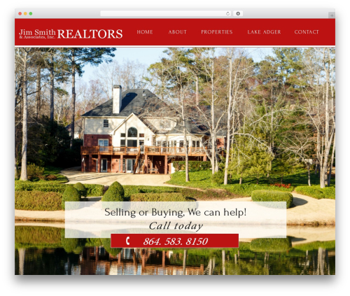 Showit WordPress theme - jimsmithrealtors.com