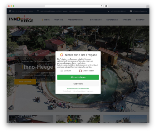 Theme WordPress BuildPlus - inno-heege.de