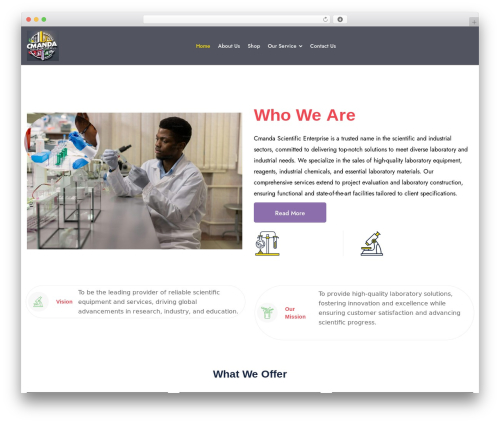 Theme WordPress labaid - cmandascientific.com