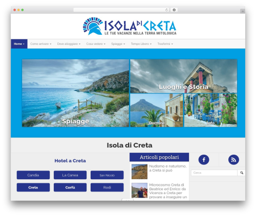 Theme WordPress Wordpress Bootstrap - isoladicretavacanze.com