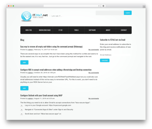 theme1776 WordPress theme - it24x7.net