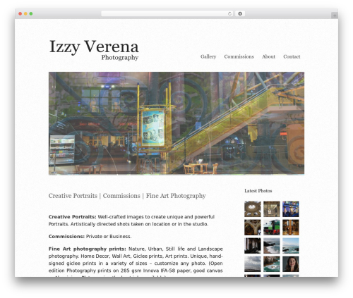 Tune Responsive Creative Business WordPress Theme theme WordPress - izzyverenaphotography.com