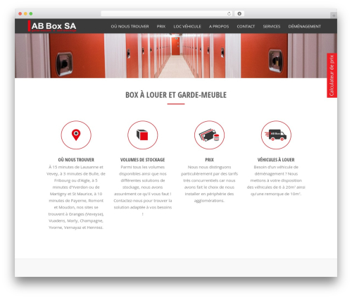 WordPress theme Bridge - abbox.ch