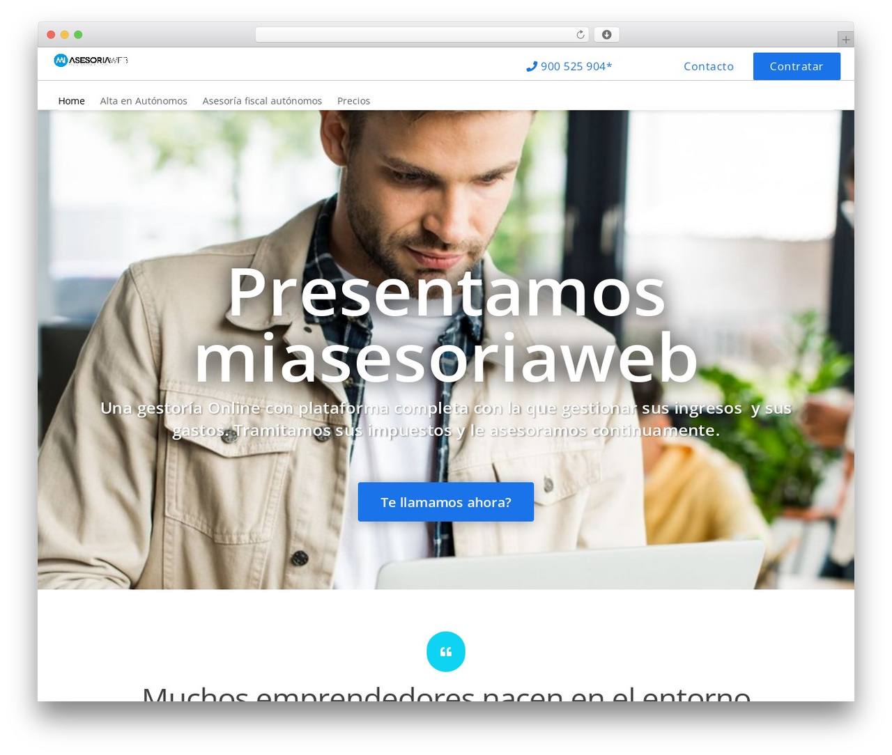 WordPress theme Divi - miasesoriaweb.com