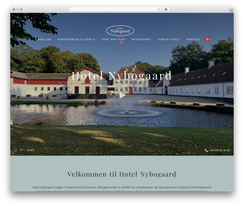 WordPress theme Frankly Theme - nybogaard.dk