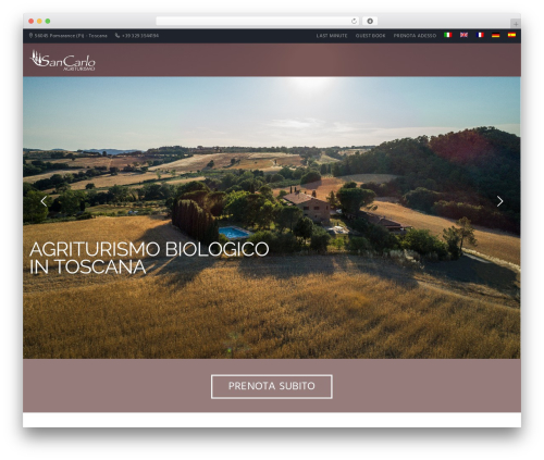 WordPress theme Hillter - ireucciagriturismo.it