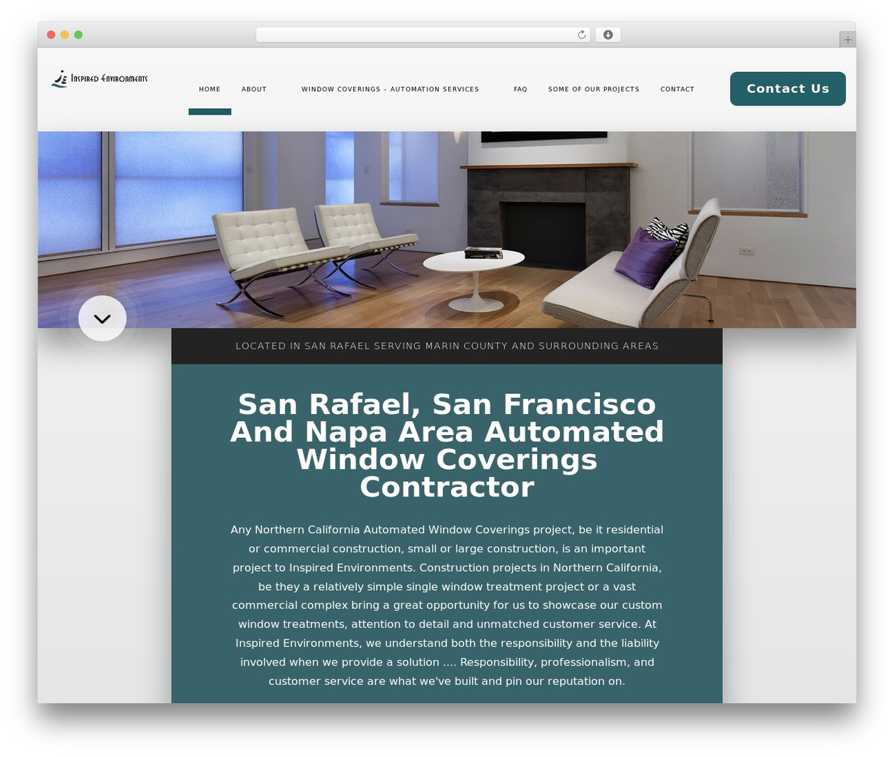 WordPress theme UI9 - V8 - inspired-environments.com