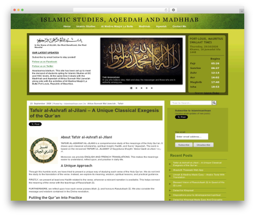 Tweetable (tweetable) free WordPress plugin - islamimanihsan.com