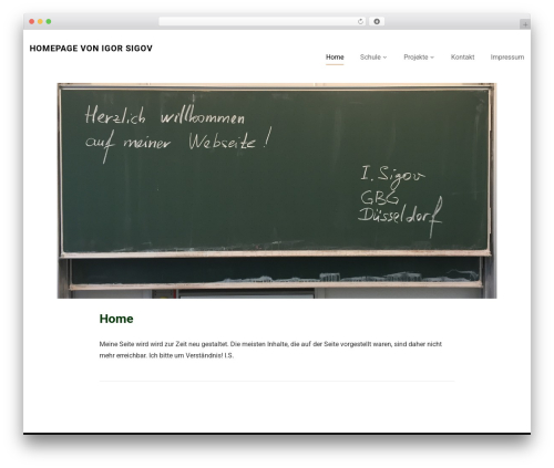 Angle best WordPress theme - is-online.eu
