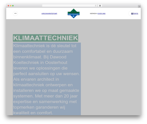 Bricks WP theme - dawood.nl