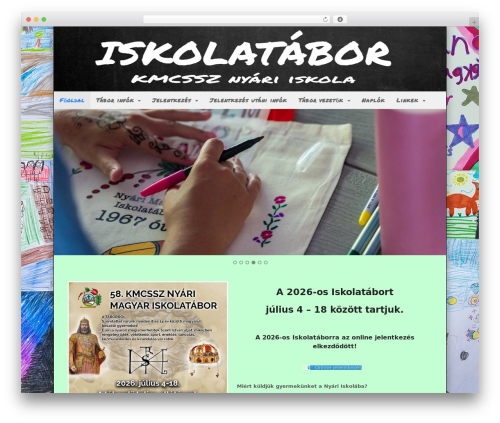 Canvas theme WordPress - iskolatabor.org