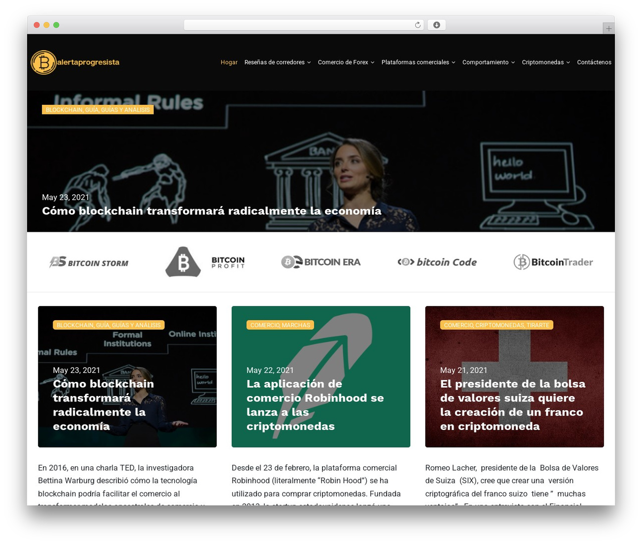 CryptiBIT WordPress theme - alertaprogresista.com CryptiBIT WordPress theme - alertaprogresista.com