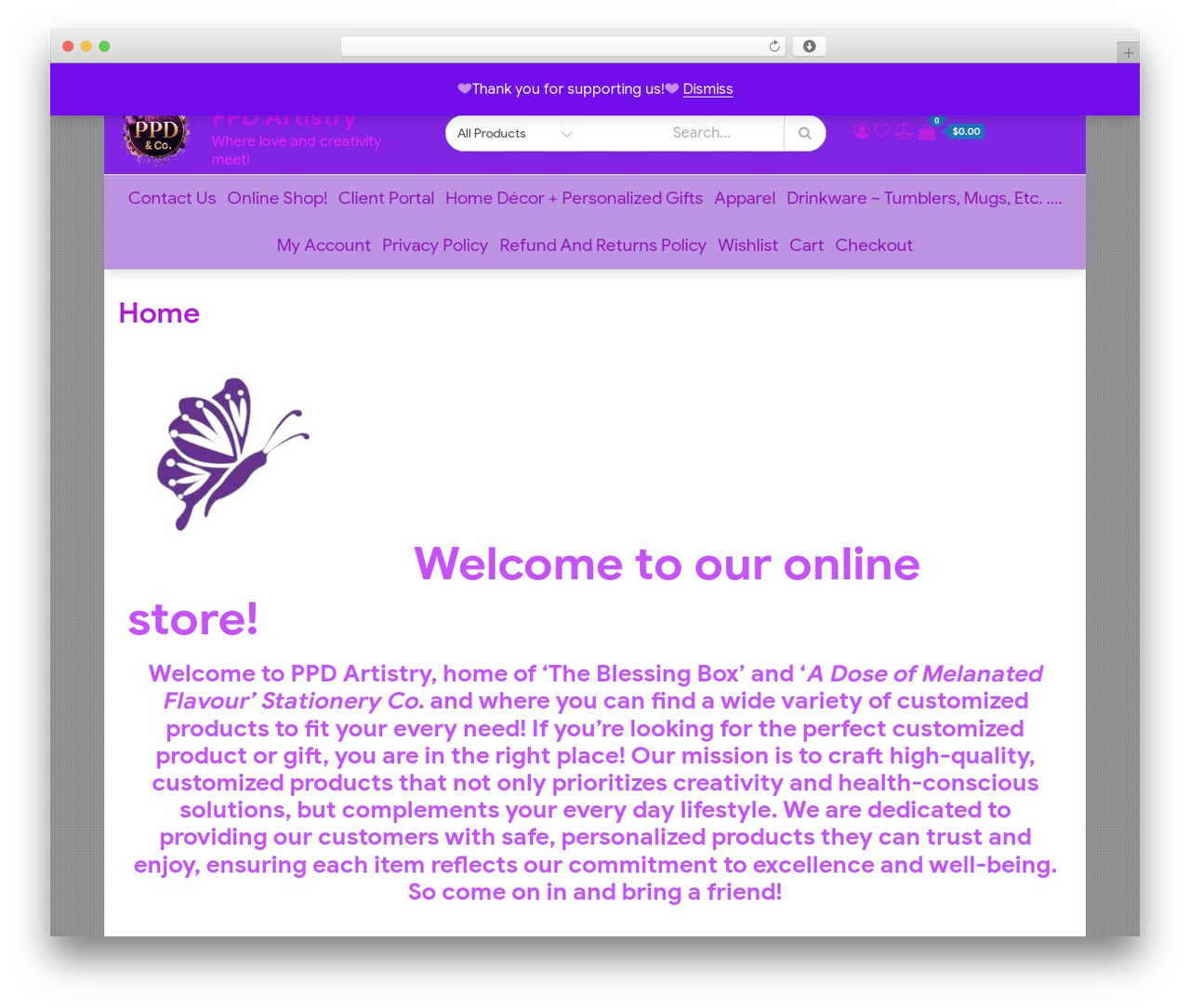 eCommerce Plus WordPress store theme - ppdartistry.com eCommerce Plus WordPress store theme - ppdartistry.com