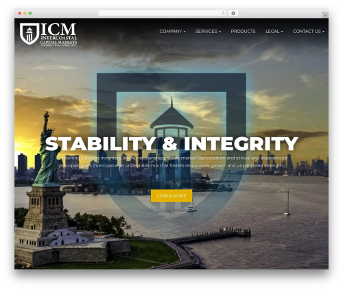 ICM WordPress theme - intercoastalcap.com