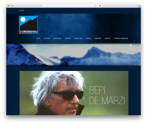 Musicpro WordPress page theme - icrodaioli.com