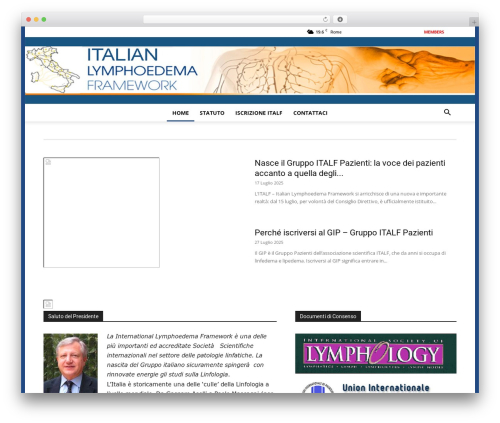 Newspaper best WordPress magazine theme - italf.org