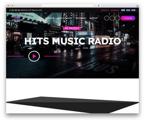Icons2go WordPress plugin - hits-music-radio.com