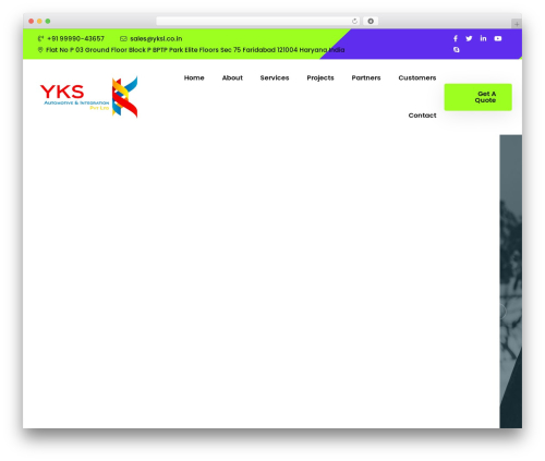 Quantech car rental WordPress theme - yksl.co.in