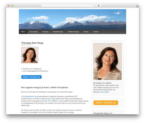 Responsive Pro WordPress theme - therapie-denhaag.com