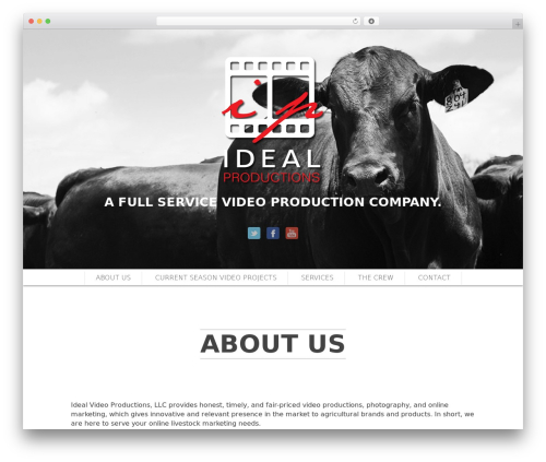SCRN WordPress theme - idealvideoproductions.com