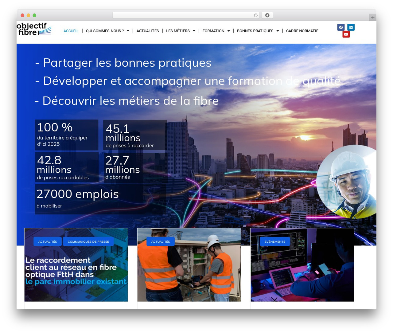 Techno theme WordPress - objectif-fibre.fr Techno theme WordPress - objectif-fibre.fr