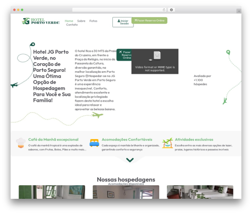Jet booking WordPress plugin - jgportoverde.com.br
