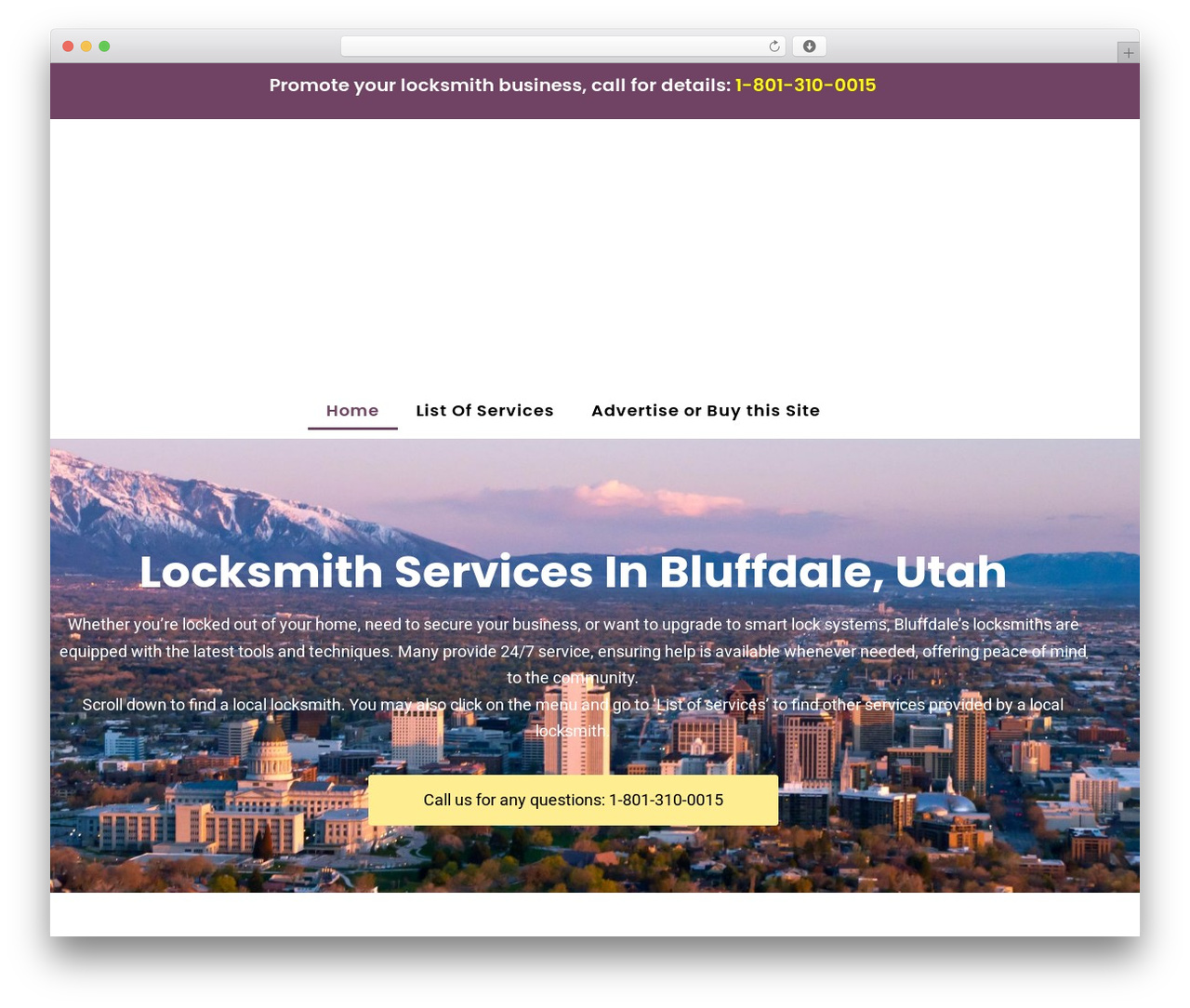 Theme WordPress Hello Elementor - bluffdalelocksmith.com