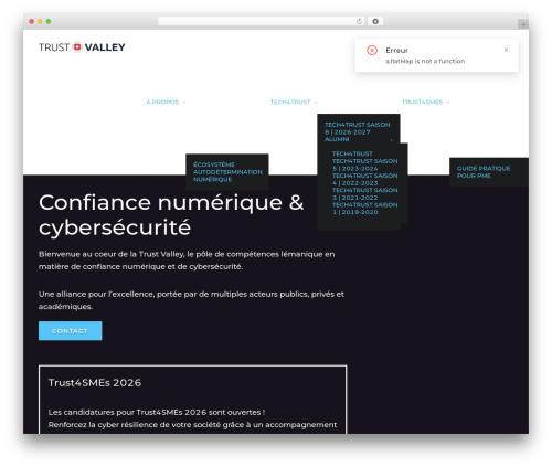Uncode privacy WordPress plugin - trustvalley.swiss
