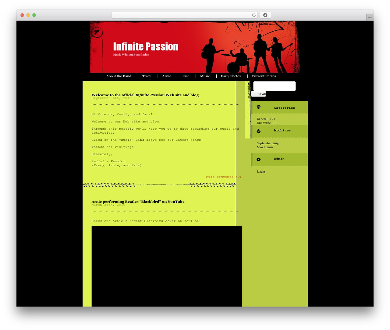 WordPress Theme 09 WordPress theme design - infinitepassion.com WordPress Theme 09 WordPress theme design - infinitepassion.com