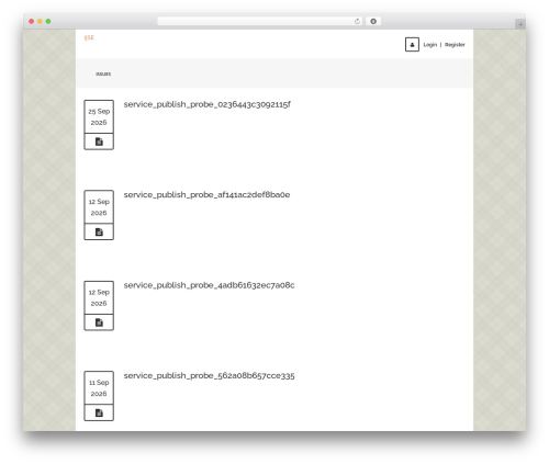 WordPress theme LMS - ijse.org.eg