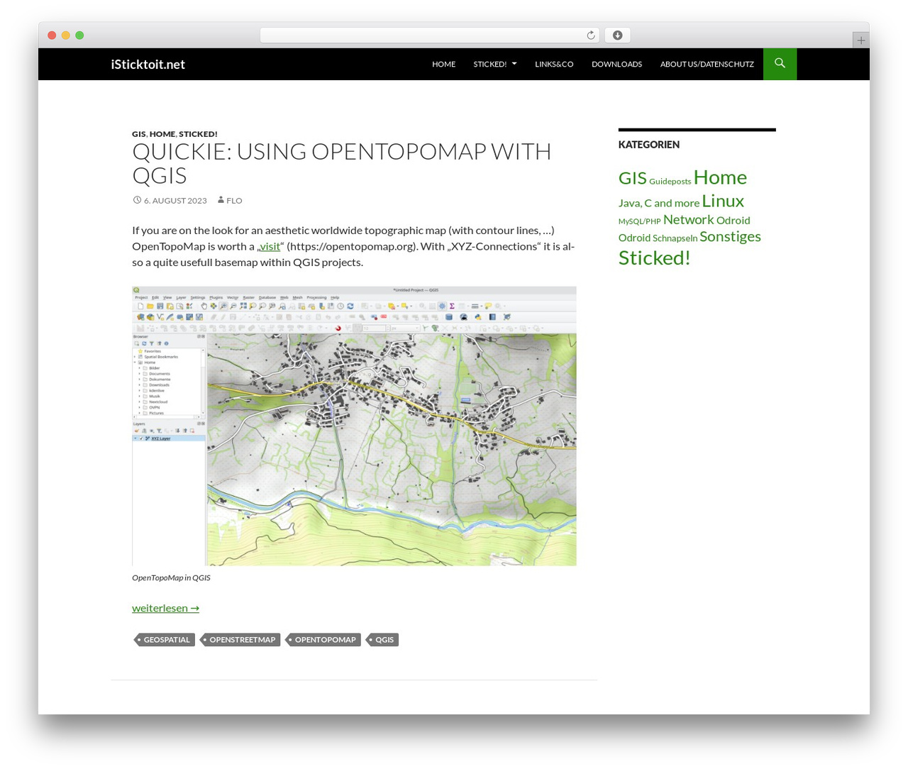 WordPress website theme Developer 2014 - isticktoit.net