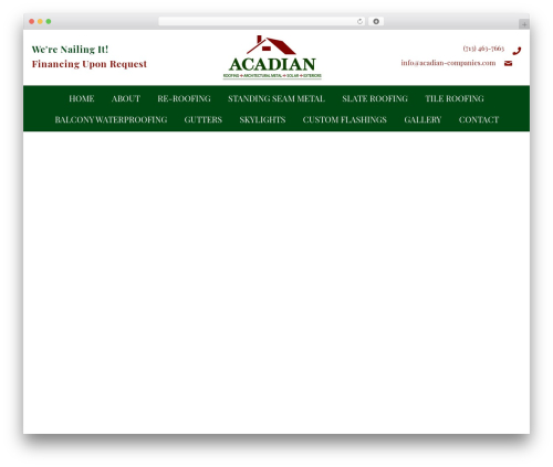 Pws core WordPress plugin - acadian-companies.com