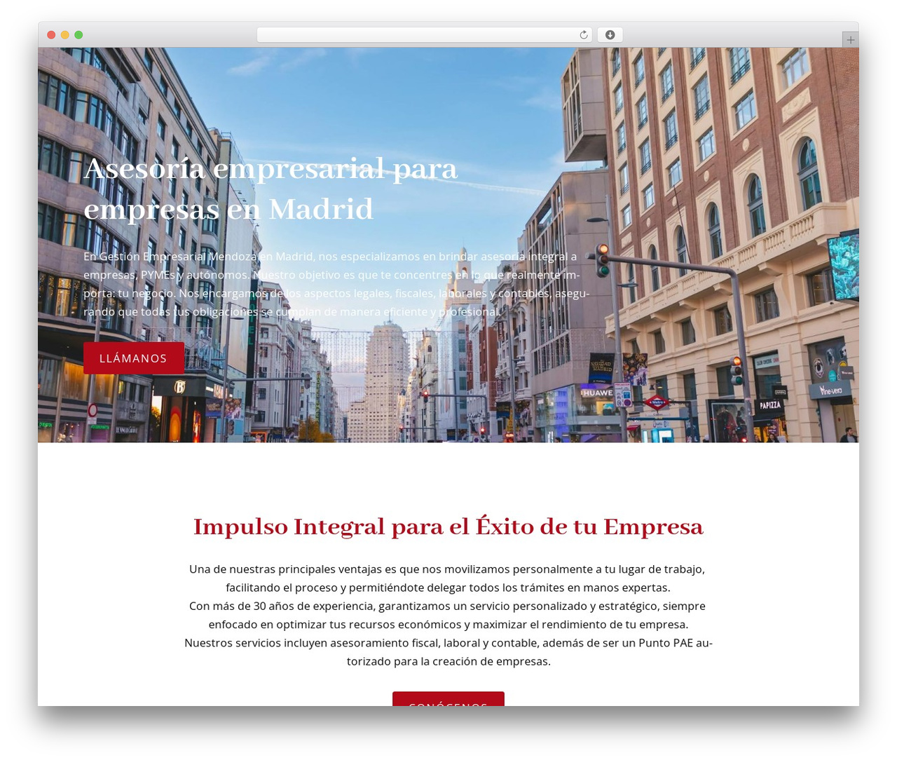 Constructor WordPress theme design - smcgestionempresarial.com