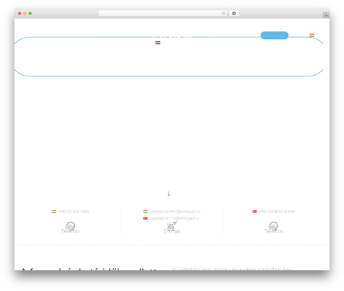 Hello Elementor WordPress page theme - kilikya.hu
