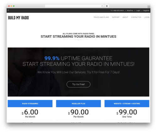 The_maxhost_extensions WordPress plugin - buildmyradio.com