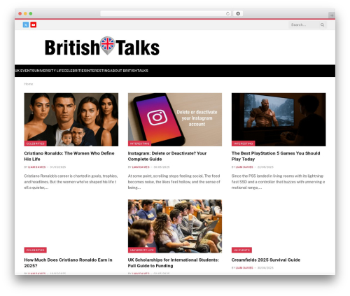 Sphere post views WordPress plugin - britishtalks.com