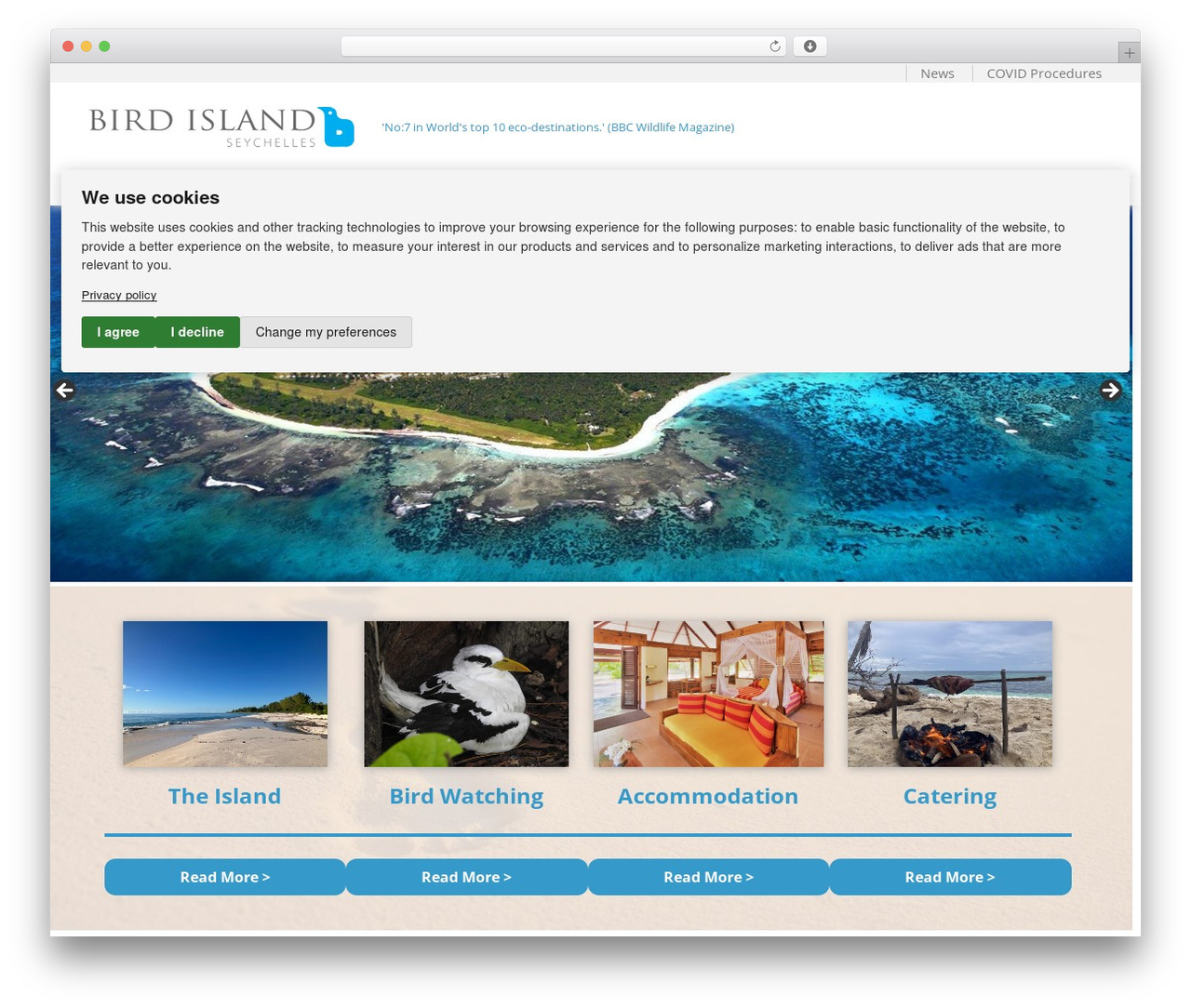 Theme WordPress Client Design - birdislandseychelles.com Theme WordPress Client Design - birdislandseychelles.com
